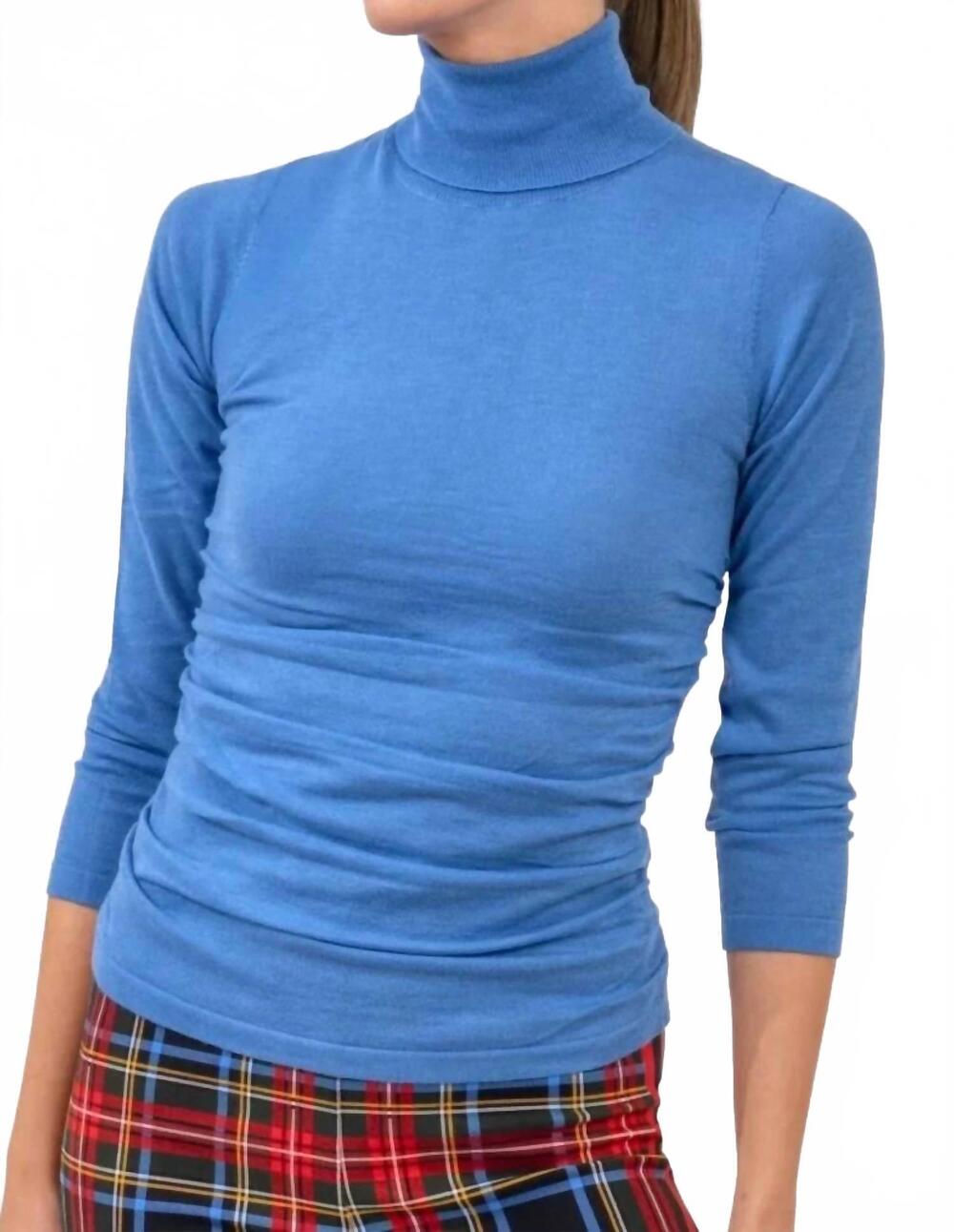 NEW GRETCHEN SCOTT i'm too sexy sweater in blue